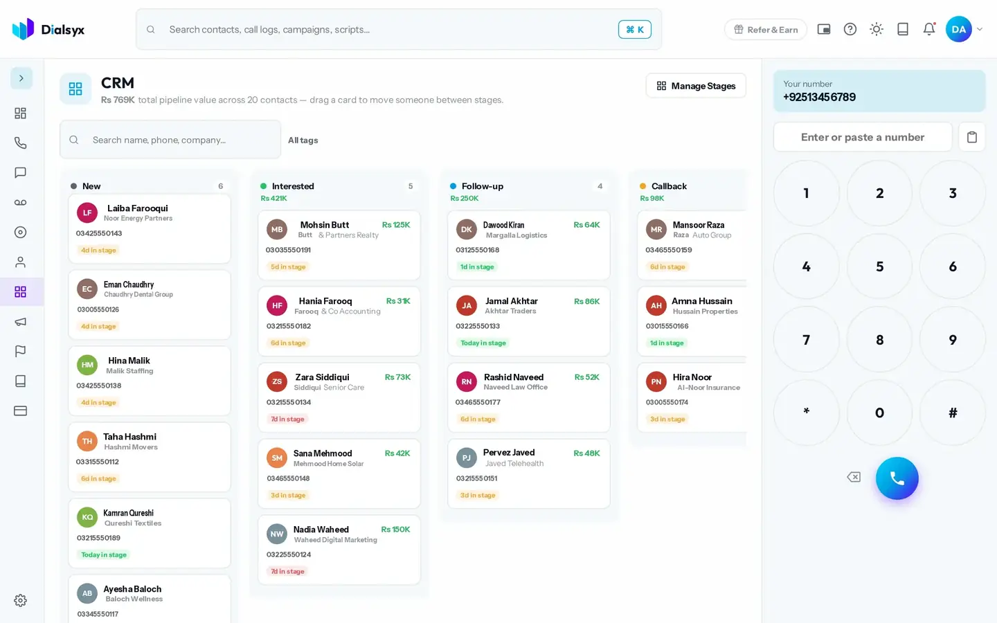 On the CRM board